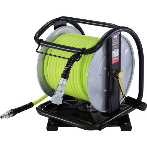 ＭＡＸ　エアリール　常圧用やわらかすべりほーすドラム　プレミアムモデル　全長３０ｍ＿