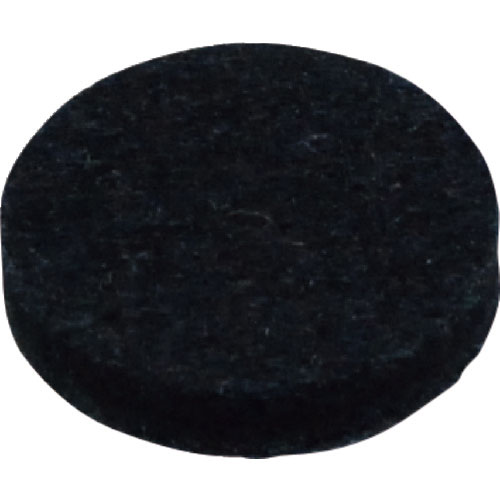 光　硬質フェルト　ブラック　２２ｍｍ丸＿