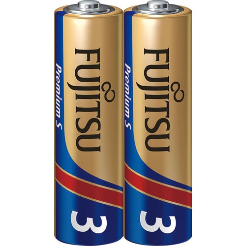 富士通　アルカリ乾電池単３　ＰｒｅｍｉｕｍＳ　（２本入）＿