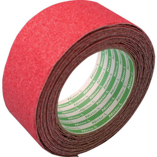 日東エルマテ　ノンスリップテープ　５０ｍｍ×５ｍ　レッド＿