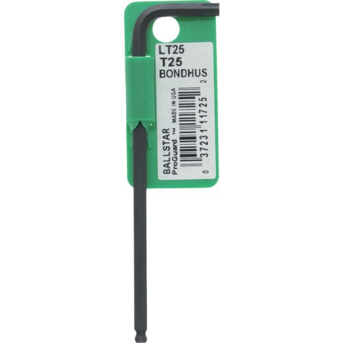 ボンダス　ボールポイント・トルクス［［Ｒ］］　ボールスターＬ－レンチ　Ｔ２５＿