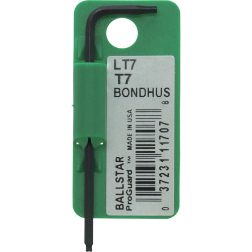 ボンダス　ボールポイント・トルクス［［Ｒ］］　ボールスターＬ－レンチ　Ｔ７＿