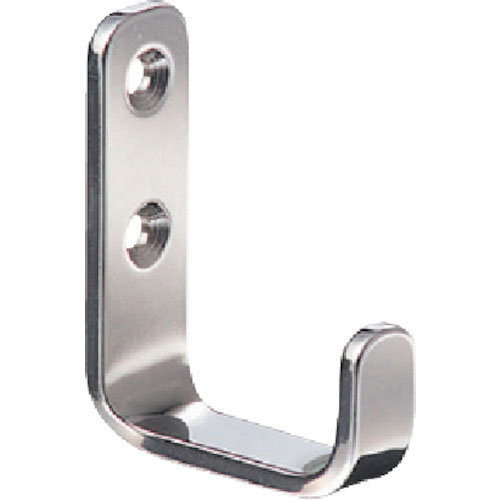 ＴＲＵＳＣＯ　Ｌ型フック　ＳＵＳ　鏡面　６０ｍｍ＿