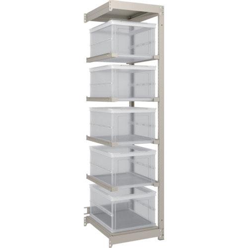 ＴＲＵＳＣＯ　スチールラック　Ｍ１．５型　オリコン保管タイプ　Ｈ１８００ＸＷ４３０ＸＤ５９５　ＴＳＫ＿