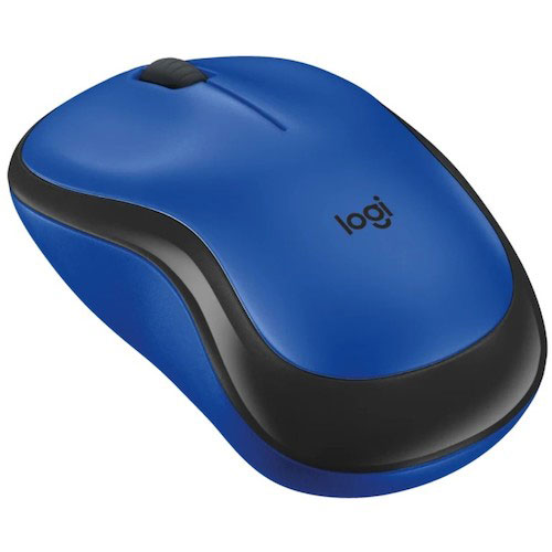 ロジクール　静音ワイヤレスマウス／ブルー＿