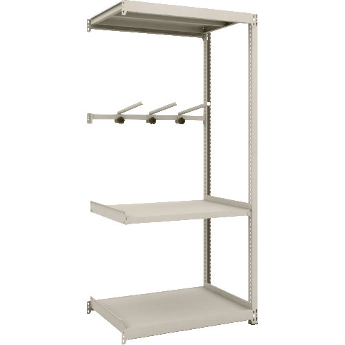 ＴＲＵＳＣＯ　スチールラック　Ｍ２型軽中量棚　８６０Ｘ６００ＸＨ１８００　３段　アーム１段　連結＿