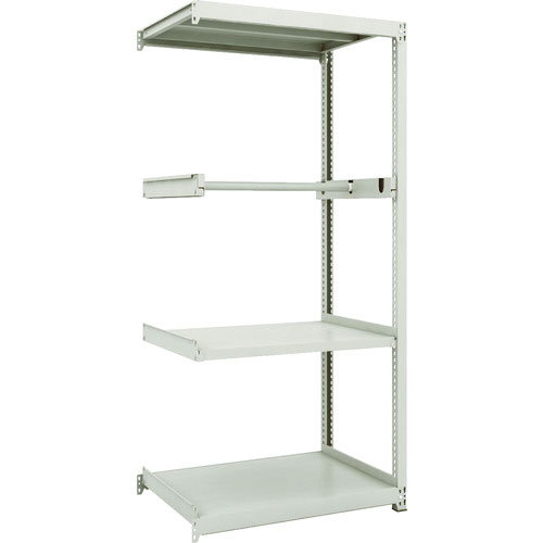 ＴＲＵＳＣＯ　スチールラック　Ｍ２型軽中量棚　８６０Ｘ６００ＸＨ１８００　パイプ１段　連結＿