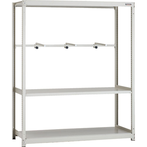 ＴＲＵＳＣＯ　スチールラック　Ｍ２型軽中量棚　１１６０Ｘ６００ＸＨ１８００　３段　アーム１段　単体＿