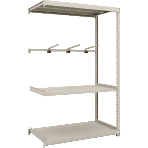 ＴＲＵＳＣＯ　スチールラック　Ｍ２型軽中量棚　１１６０Ｘ６００ＸＨ１８００　３段　アーム１段　連結＿