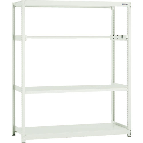 ＴＲＵＳＣＯ　スチールラック　Ｍ２型軽中量棚　１４６０Ｘ４５０ＸＨ１８００　パイプ１段　単体＿