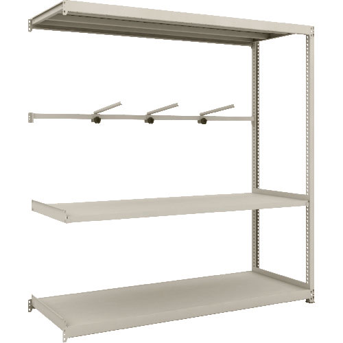 ＴＲＵＳＣＯ　スチールラック　Ｍ２型軽中量棚　１７６０Ｘ６００ＸＨ１８００　３段　アーム１段　連結＿