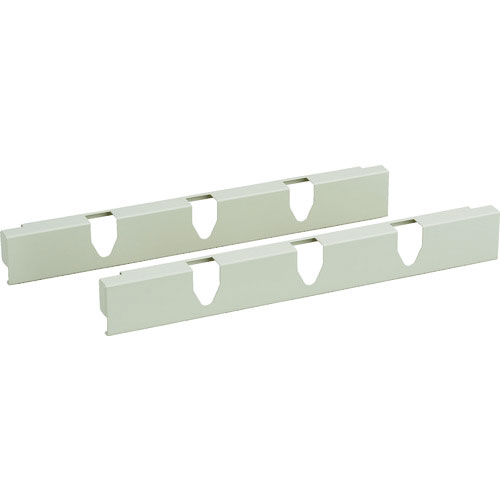 ＴＲＵＳＣＯ　スチールラック　Ｍ２型バー受け金具　Ｄ６００　２本セット＿