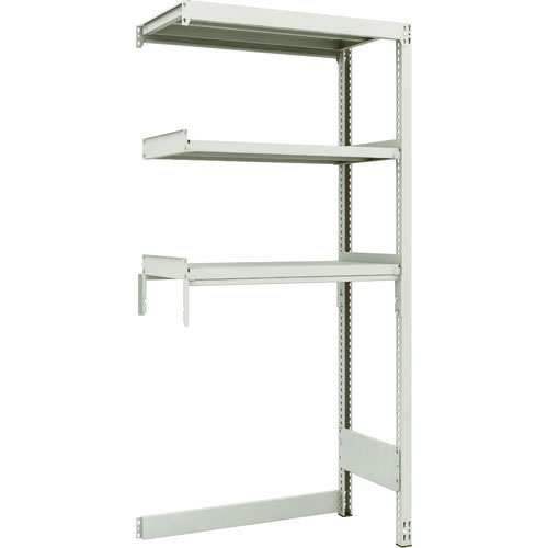 ＴＲＵＳＣＯ　スチールラック　Ｍ２型軽中量棚　下段開放型　８６０Ｘ４５０ＸＨ１８００　３段　連結＿