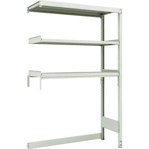 ＴＲＵＳＣＯ　スチールラック　Ｍ２型軽中量棚　下段開放型　１１６０Ｘ４５０ＸＨ１８００　３段　連結＿