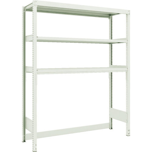 ＴＲＵＳＣＯ　スチールラック　Ｍ２型軽中量棚　下段開放型　１４６０Ｘ４５０ＸＨ１８００　３段　単体＿