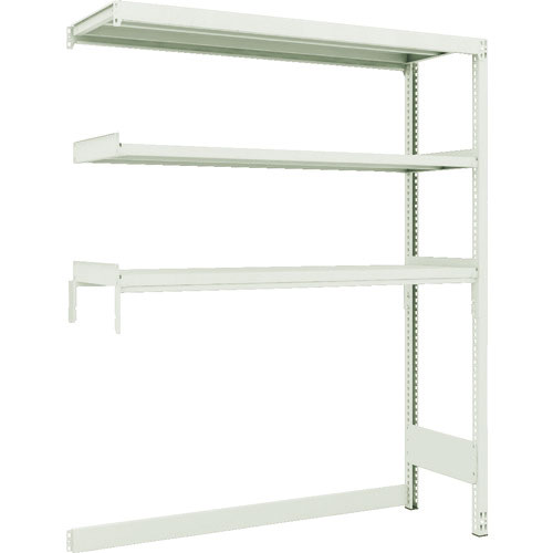 ＴＲＵＳＣＯ　スチールラック　Ｍ２型軽中量棚　下段開放型　１４６０Ｘ４５０ＸＨ１８００　３段　連結＿