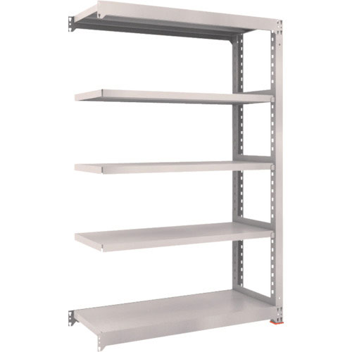 ＴＲＵＳＣＯ　スチールラック　Ｍ３型中量棚　１２００Ｘ４７１ＸＨ１８００　５段　連結　免震樹脂ベース＿