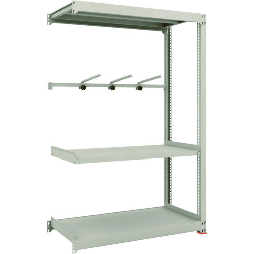 ＴＲＵＳＣＯ　スチールラック　Ｍ３型中量棚　１２００Ｘ５７１ＸＨ１８００　３段　アーム１段　連結＿
