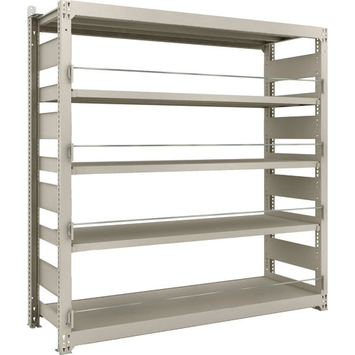 ＴＲＵＳＣＯ　災害備蓄ラック　スチールラック　Ｍ３型　Ｗ１８００×Ｄ５７１×Ｈ１８００　５段　単体＿