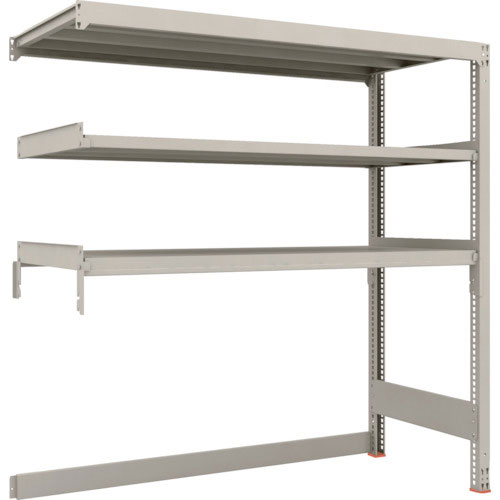 ＴＲＵＳＣＯ　スチールラック　Ｍ３型中量棚　下段開放型　Ｈ１８００ＸＷ１８００ＸＤ７２１　３段　連結＿