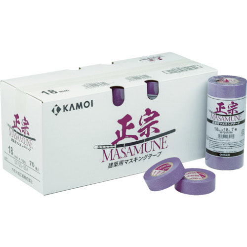カモ井　マスキングテープ建築塗装　（３巻入）＿