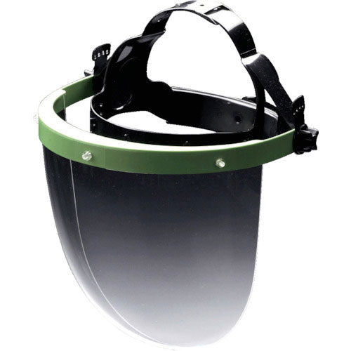 ミドリ安全　ヘッドギア型防災面（球面）＿