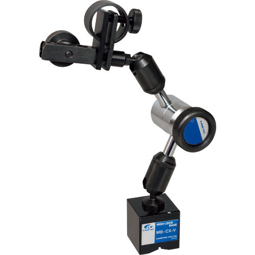 カネテック　マグネットスタンド（アームタイプ）　ハイロックミニベース　微動調整装置付　吸着力１６０Ｎ＿