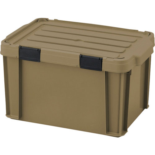 ＩＲＩＳ　２８５８１２　密閉バックルコンテナ　ＭＢＲ－ＯＤ２１　カーキ＿