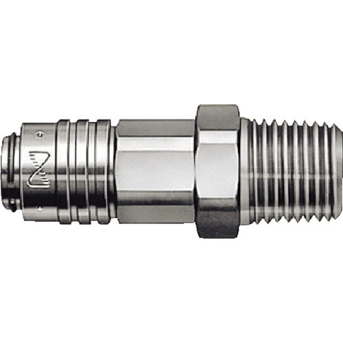 日東　チューブ継手　マクロカプラ　ステンレス製　めねじ取り付け用（２８３７９）＿