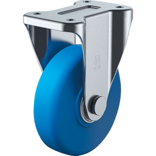 ユーエイ　産業用キャスター固定車１３０径ＭＣナイロン車輪＿