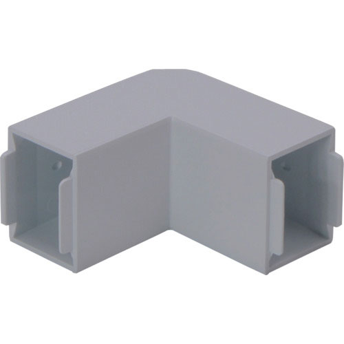 マサル　エムケーダクト付属品　内外マガリ　１号　グレー＿