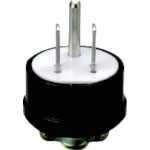 明工　プラグ接地２Ｐグリップ付＿