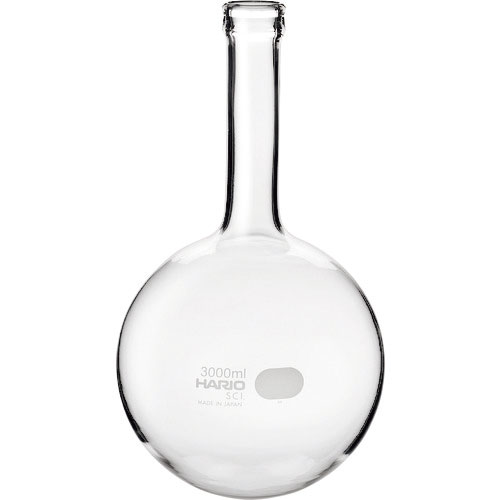 ＨＡＲＩＯ　丸底フラスコ　３０００ｍｌ＿