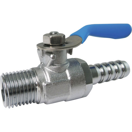 ＴＲＵＳＣＯ　ミニボールバルブ　ホースニップル型　Ｒ１／８×６ｍｍ＿