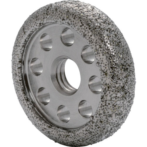 ＮＲＳ　電着ダイヤモンドホイール　メタリッジインターナルホイル　３８×１１×Ｍ１０　＃２５＿