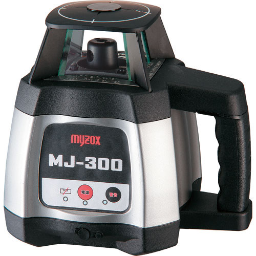 マイゾックス　回転レーザー　自動整準レーザーレベル　ＭＪ－３００　受光器２個付＿
