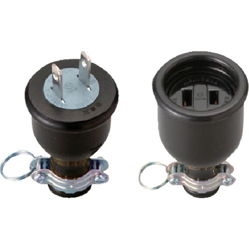 明工　２Ｐ１５Ａ防水コネクター組＿