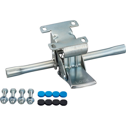 ＴＲＵＳＣＯ　ＭＫＰ樹脂製運搬車エアーキャスター付用ブレーキ　１００番用＿