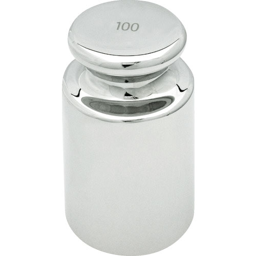 ＴＲＵＳＣＯ　ＯＩＭＬ　円筒分銅　Ｆ１級　１００ｇ＿