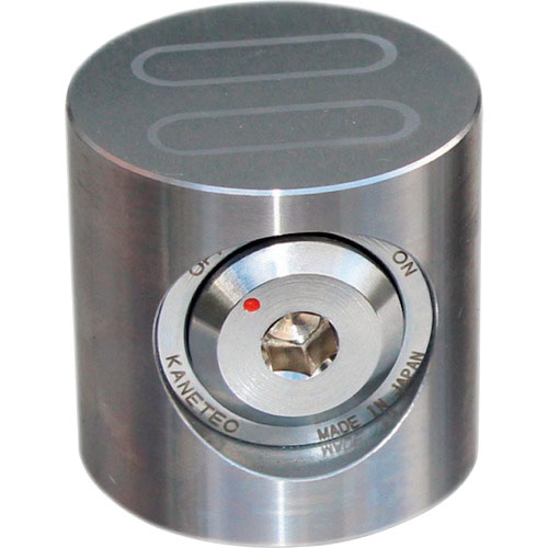 カネテック　一面吸着丸形永磁ミニチャック　上面吸着力８５Ｎ＿