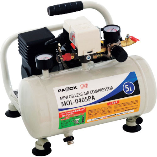 パオック　ミニオイルレスエアコンプレッサ＿