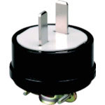 明工　プラグ２Ｐ　グリップ付＿