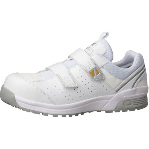 ミドリ安全　静電　ワイド樹脂先芯入りスニーカー　ホワイト　２７．０ｃｍ　ＭＰＮ－３０５Ｓ＿