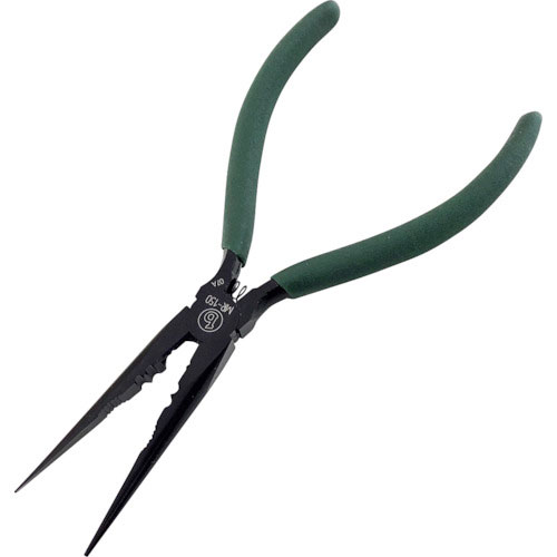 ベストツール　マルビー　カチオン電着塗装　マイクロラジオペンチ（ビニールグリップ付）１５０ｍｍ＿