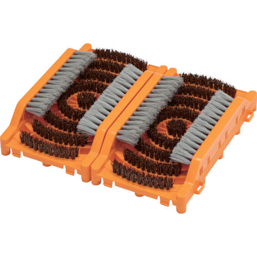 テラモト　靴底ハードブラッシュ（２個入り）＿