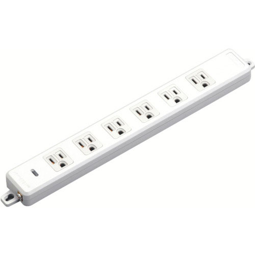 明工　ＯＡ用接地タップ６コ口コード５＿