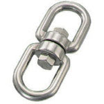 水本　フック　ステンレス　スイベル　線径５ｍｍ　長さ５９ｍｍ＿