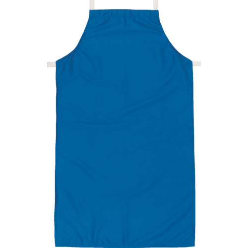 マックス　マックディフェンス難燃胸前掛　ブルー＿