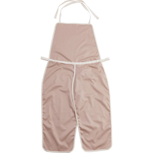 マックス　マックディフェンス難燃胸前掛（チャップスタイプ）　ベージュ＿