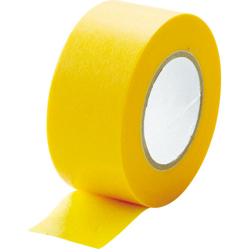 ＴＲＵＳＣＯ　建築塗装用マスキングテープ　幅２４ｍｍ長さ１８ｍ　５巻入　イエロー＿